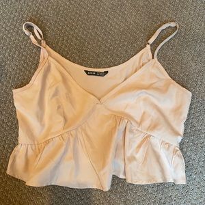 Light pink/cream colored SHEIN tank top